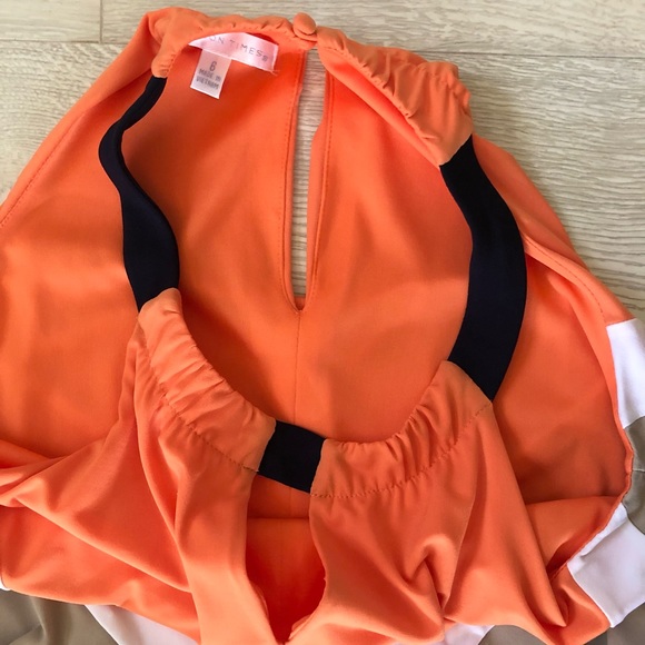 London Times Color-Block Keyhole Halter Maxi Dress - Picture 16 of 16